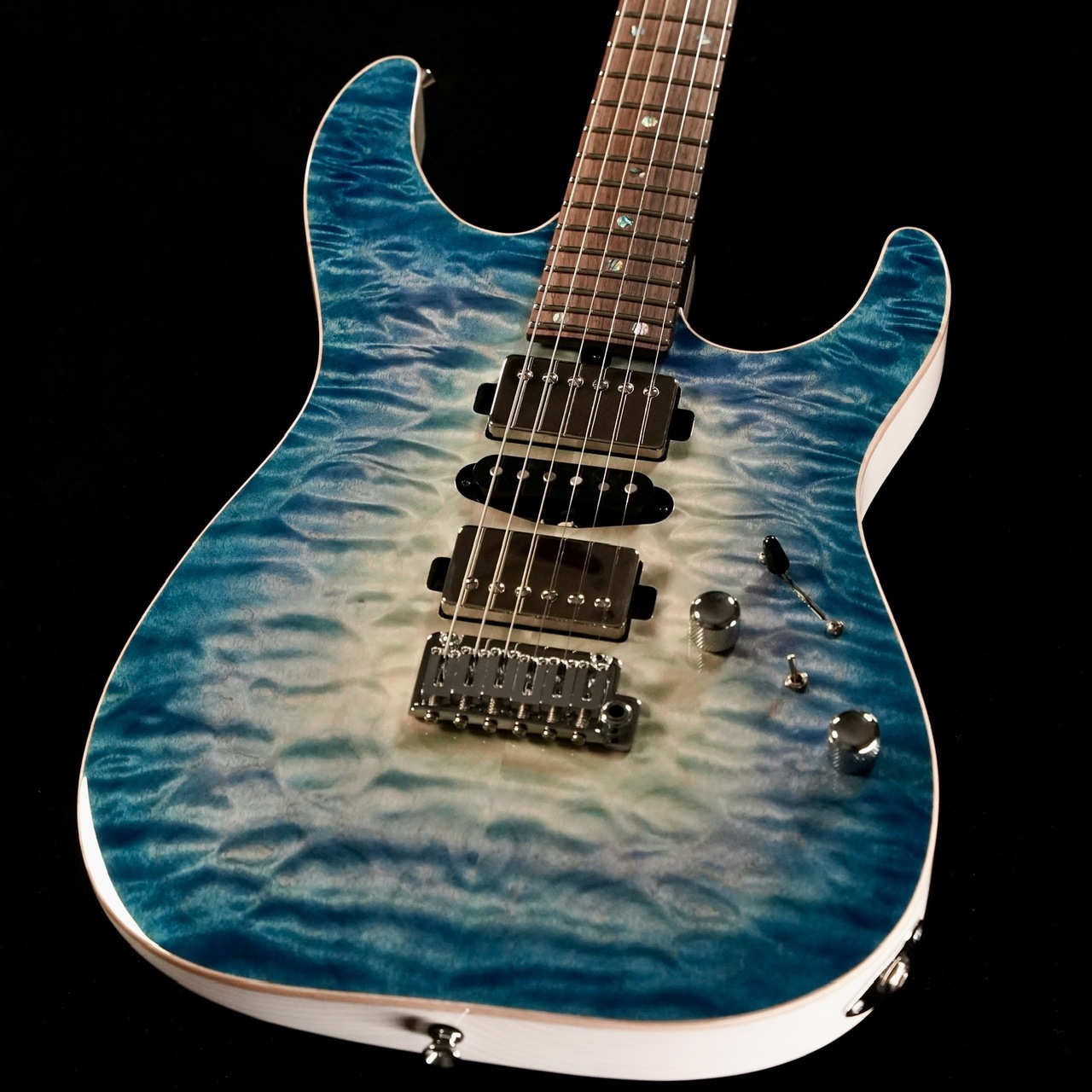 T's Guitars DST-24/5A Quilted Maple Top&Back,BRW FB【T's専用パネル 