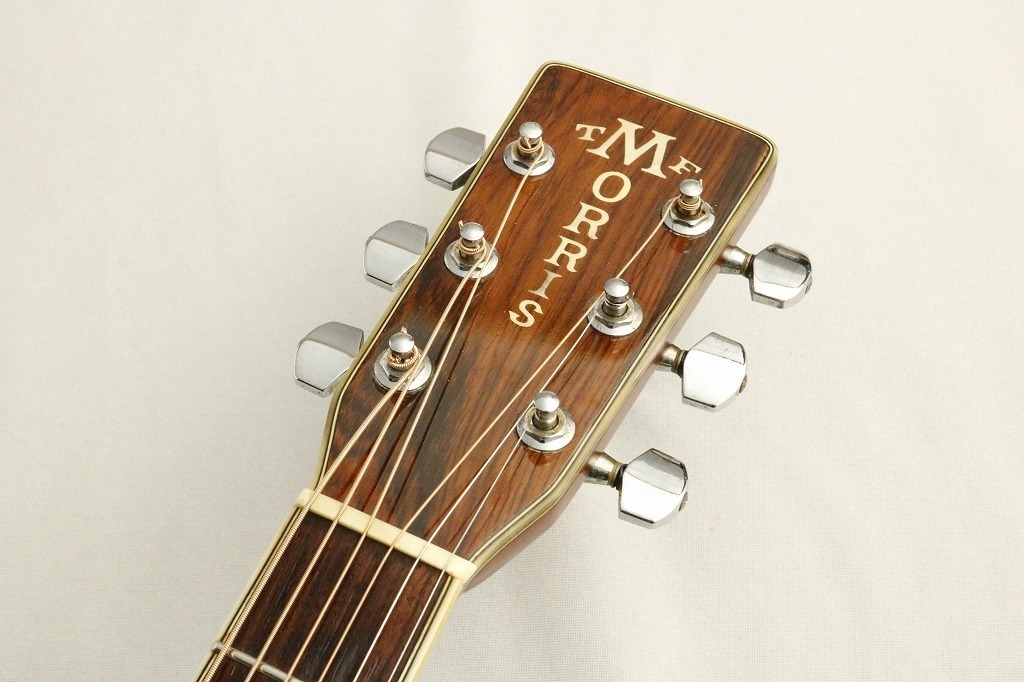 Morris W-60 トップ単板　サイド、パックはハカランダ Morris W-60 トップ単板サイド、パックはハカランダ