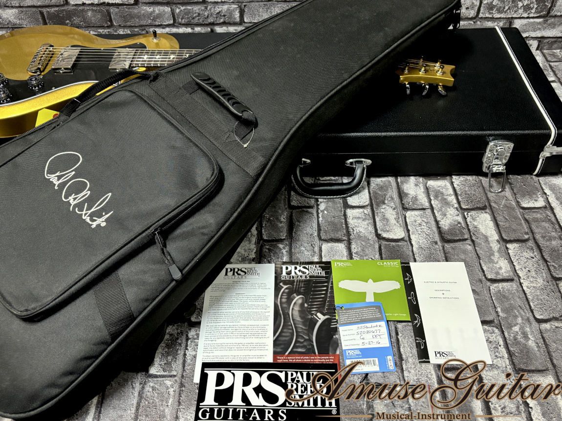 Paul Reed Smith(PRS) S2 Singlecut Standard # Egyptian Gold 2016年