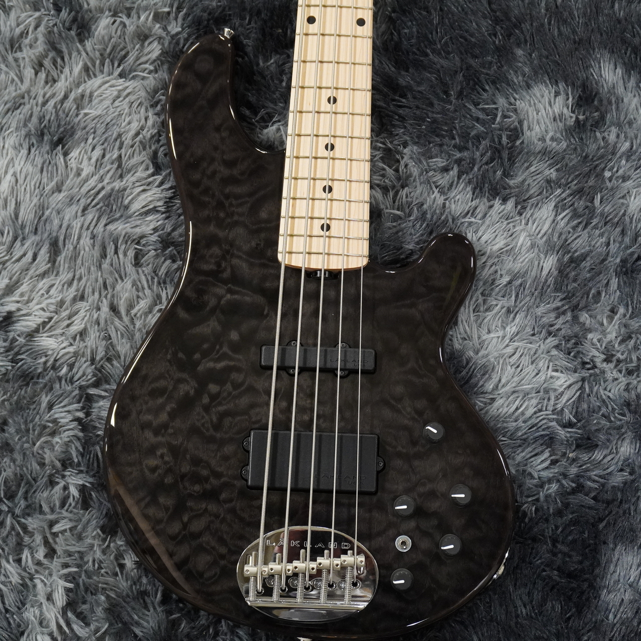 Lakland SL55-94 Deluxe Maple Fingerboard Black Translucent