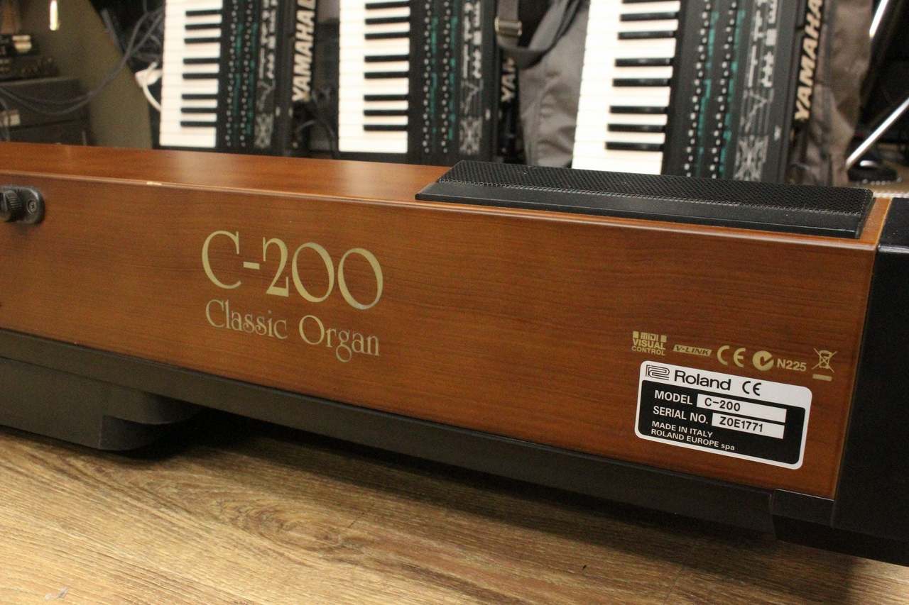 鍵盤楽器 YAMAHA Classic Organ F-200 Roland C-200 CLASSIC ORGAN 【キーボードマート新宿】【新宿店