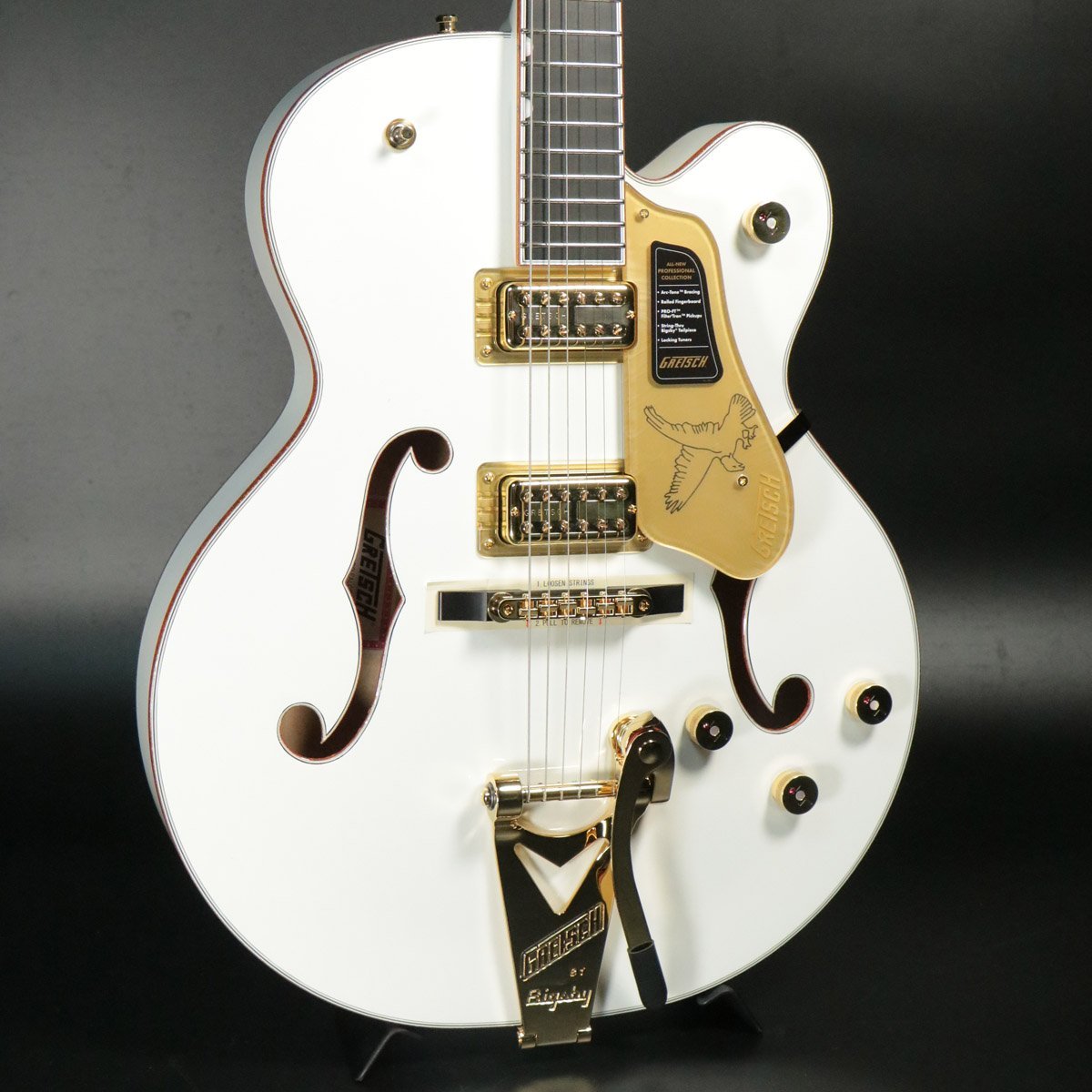 Gretsch Falcon Hollow Body with String-Thru Bigsby and Gold