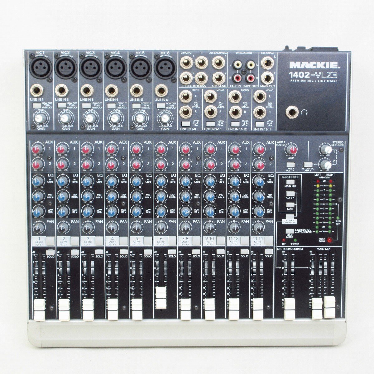 Mackie 1402-VLZ3 14チャンネルアナログミキサー【横浜店 Mackie 1402-VLZ3 14チャンネルアナログミキサー【横浜店
