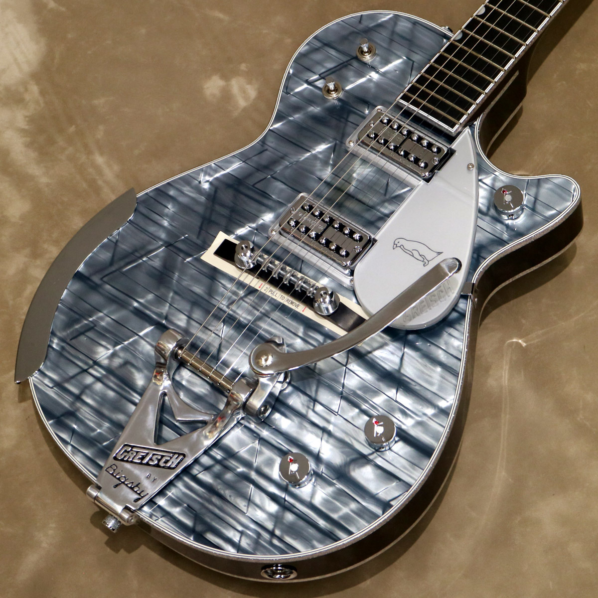 Gretsch G6134T-58 Limited Edition Penguin, Light Blue Pearl（新品