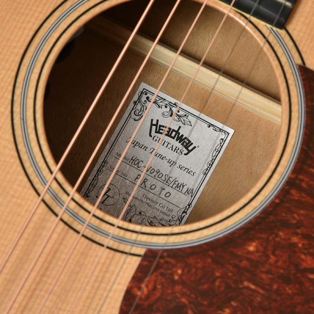Headway アコースティックギター　エレアコ Headway HOC-V090SE/FMY NA エレアコギター Japan Tune-up