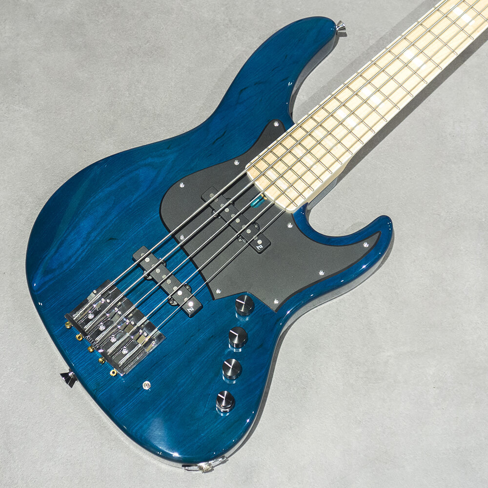 ブルーグラス　ベース教本　中古品 ATELIER Z Beta-5 CUSTOM TP-BLUE【中古品】（中古/送料無料