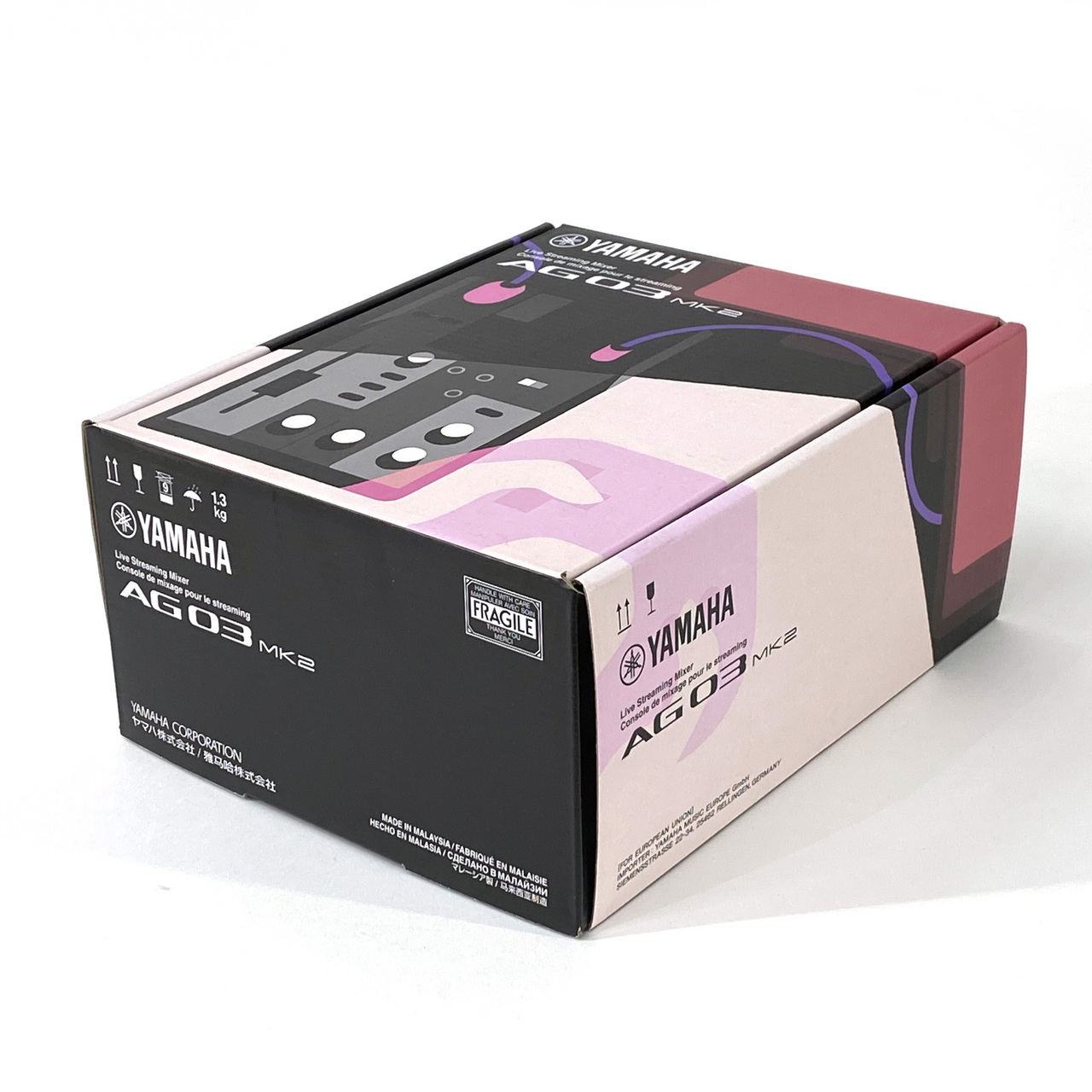 YAMAHA AG03 MK2 B LIVE STREAMING MIXER（中古/送料無料）【楽器検索