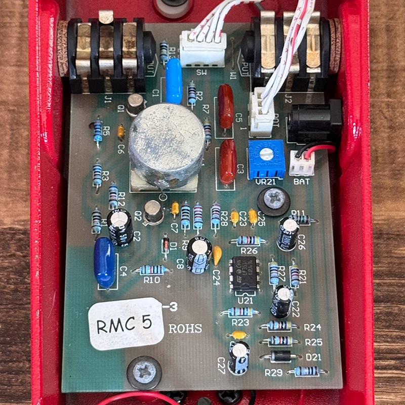 激レア‼️RMC wizard wah RMC5 レアカラーワウペダル❗️ RMC / Real Mccoy Custom RMC-5 Wizard Wah Gold ワウペダル