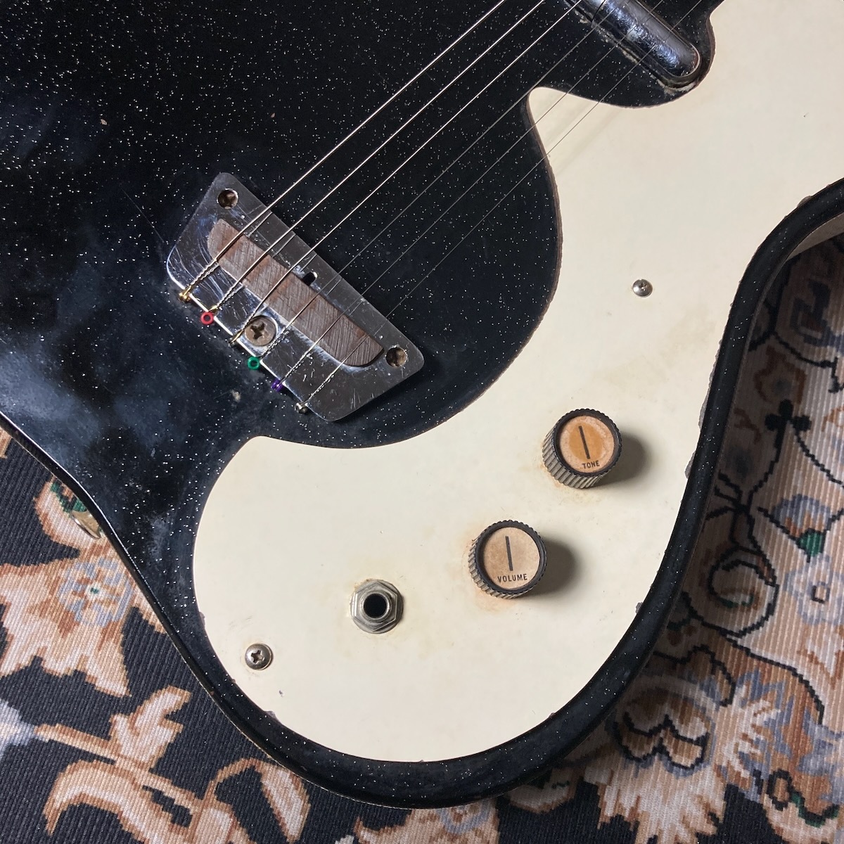 Silvertone 1448 Black Sparkle (Guitar Only) 1964（ビンテージ