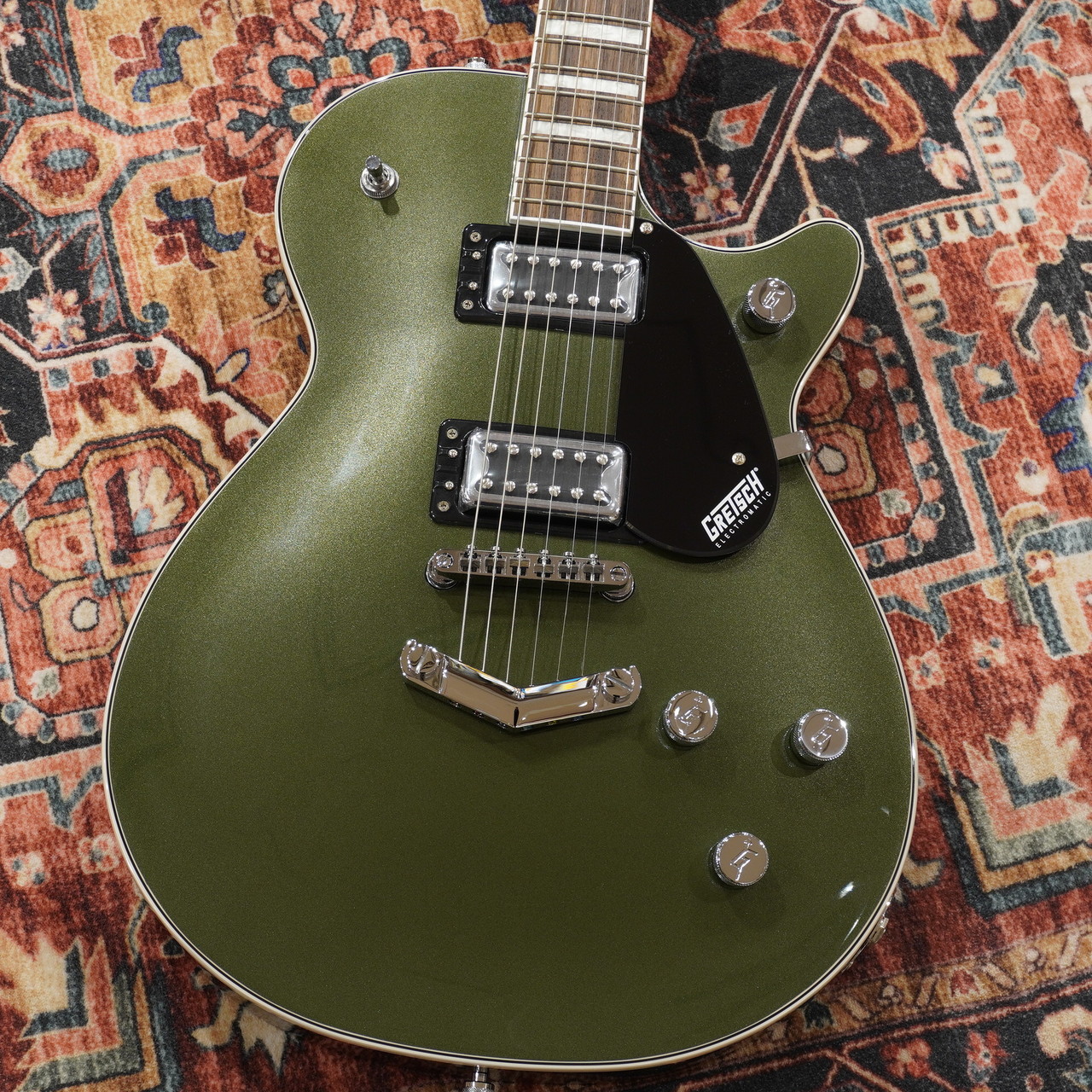 Gretsch G5220 Electromatic Jet BT Single-Cut with V-Stoptail Olive 