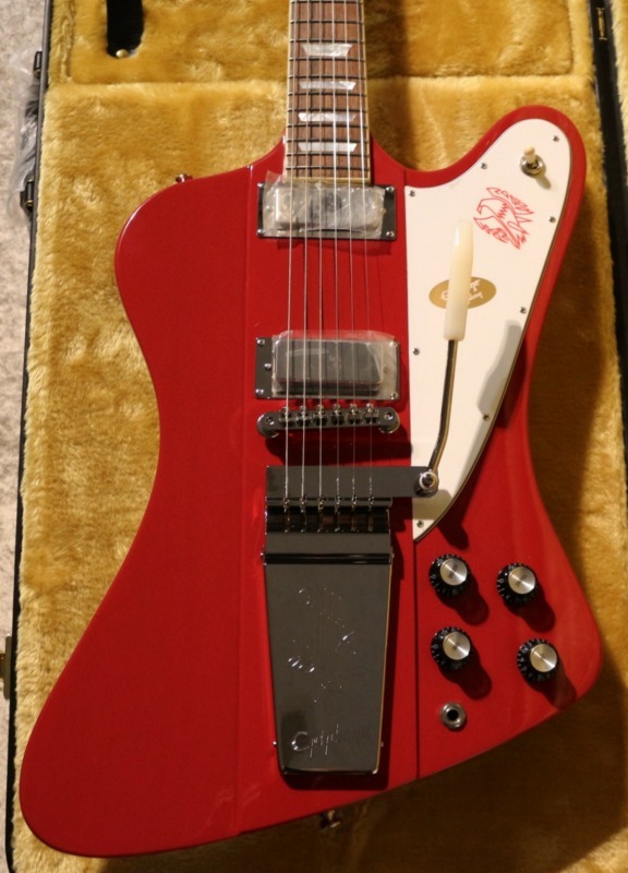 Epiphone Inspired by Gibson Custom Shop 1963 Firebird V Maestro Vibrola  ~Ember Red~ #23091527035 【4.04㎏】（新品/送料無料）【楽器検索デジマート】