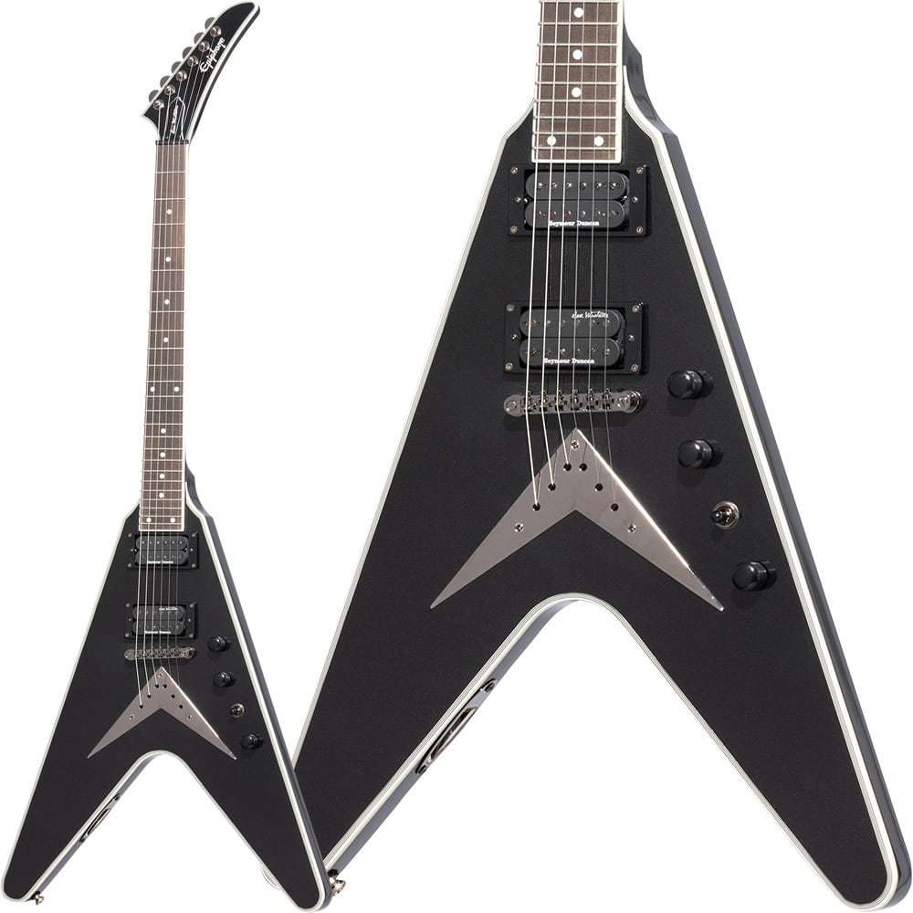 Epiphone Dave Mustaine Flying V Custom (Black Metallic) [本数限定