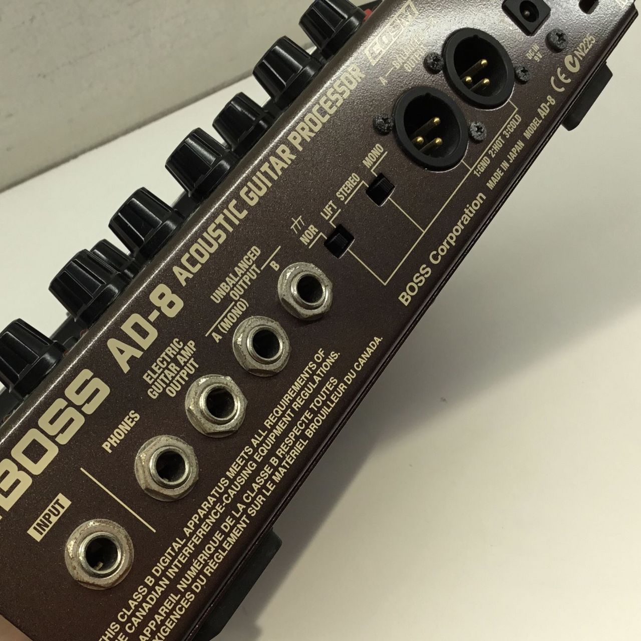 BOSS AD-8 プリアンプ／イコライザー／リバーブ【付属品無し】（B級