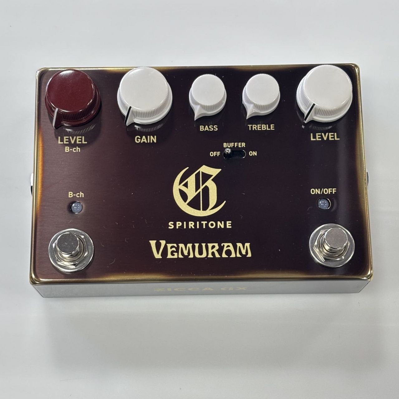 VEMURAM 【若干の塗装ヨレ個体】SPIRITONE Charシグネチャー オーバー