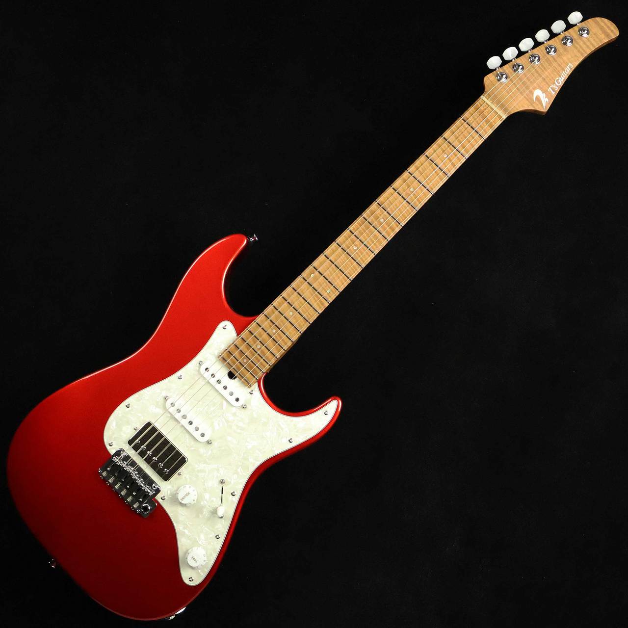 ギター T's guitars DST-Classic22 GE1996T T's Guitars DST-Classic22 Roasted Flame Maple Neck S/N