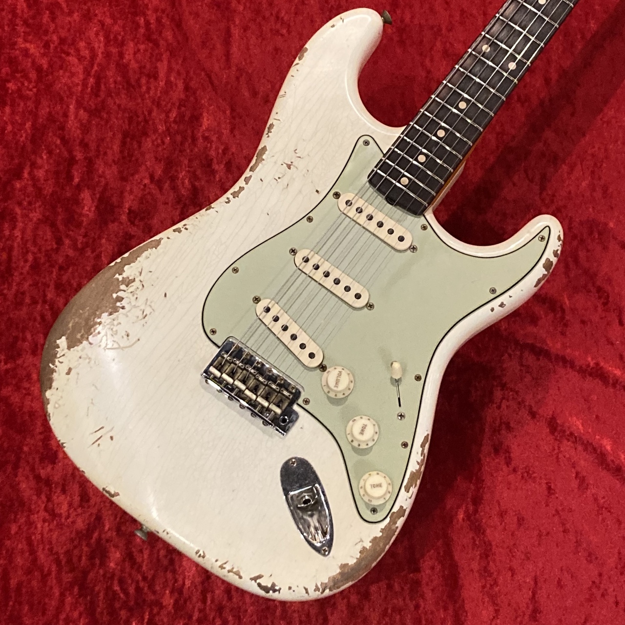 Fender Custom Shop W25 1962 Stratocaster Heavy Relic Aged Olympic