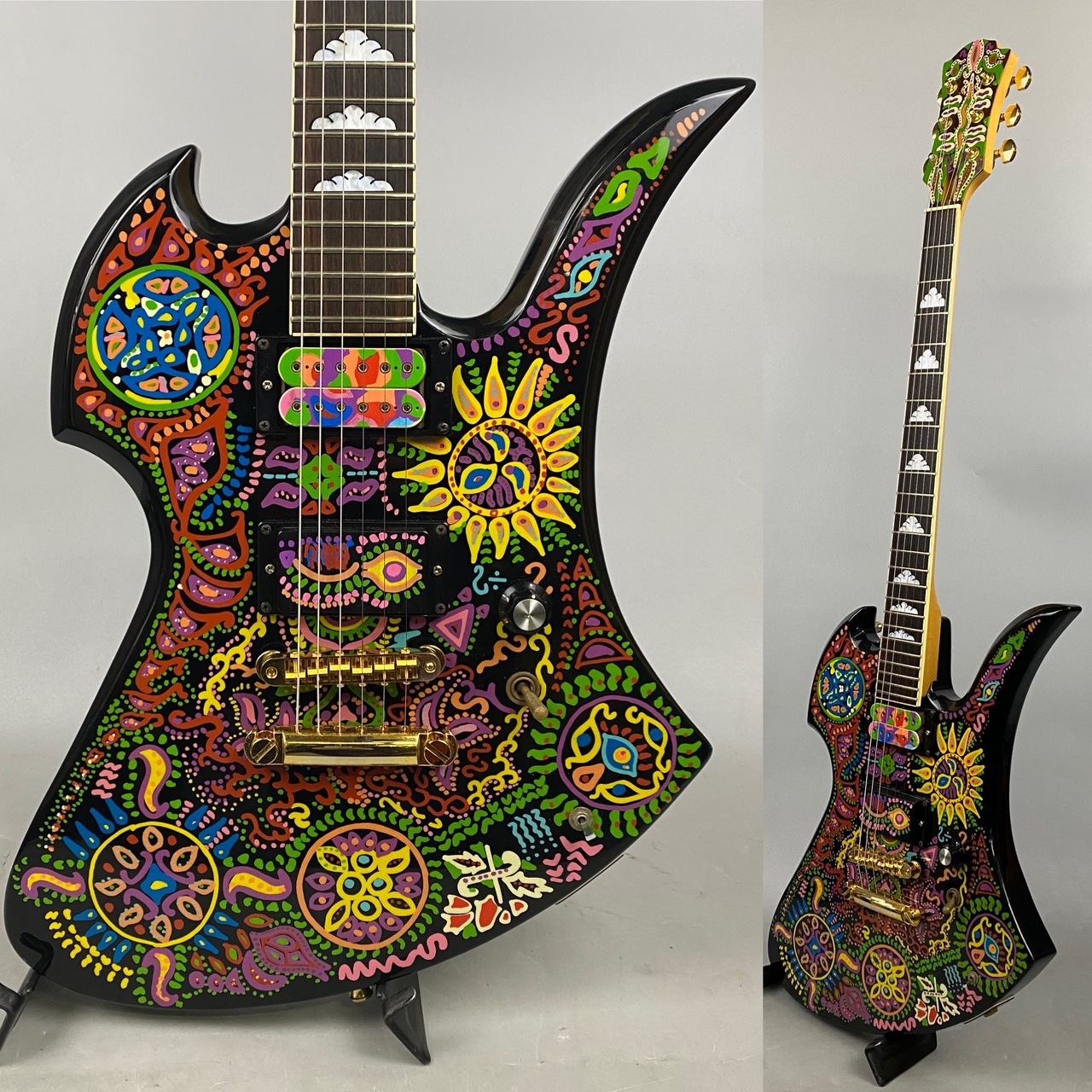 FERNANDES MG-165X Graphic on Black（中古/送料無料）【楽器検索