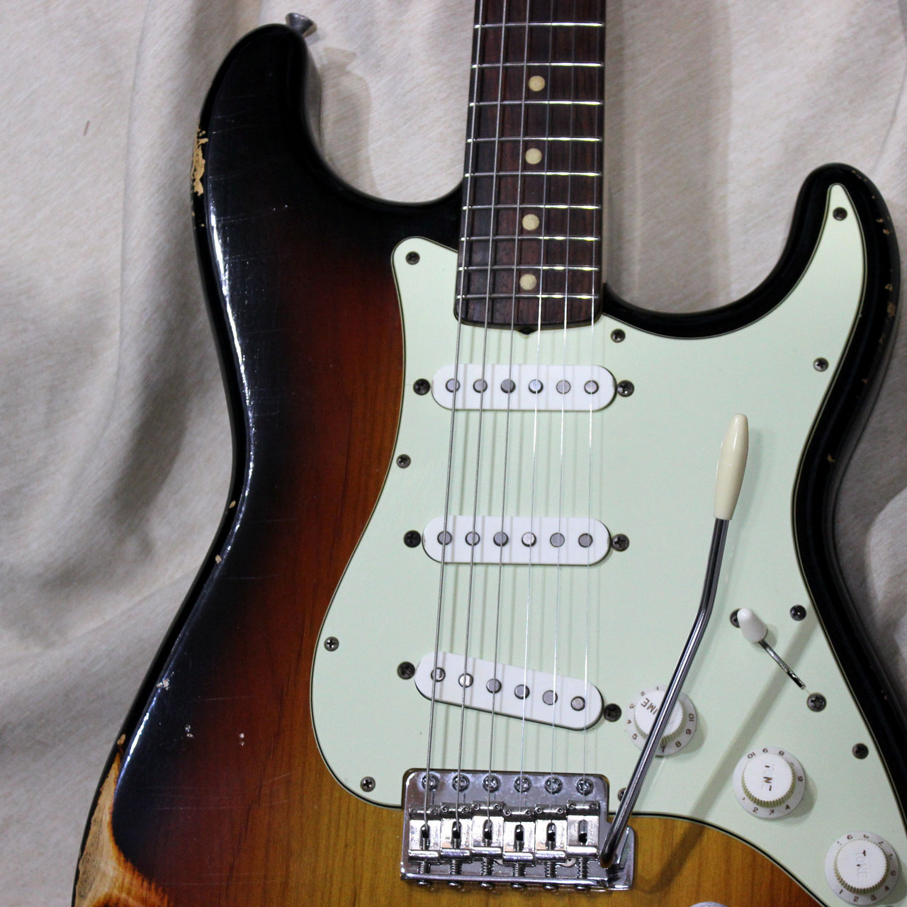 Fullertone Guitars STROKE 60 Heavy Rusted 3-Color Sunburst