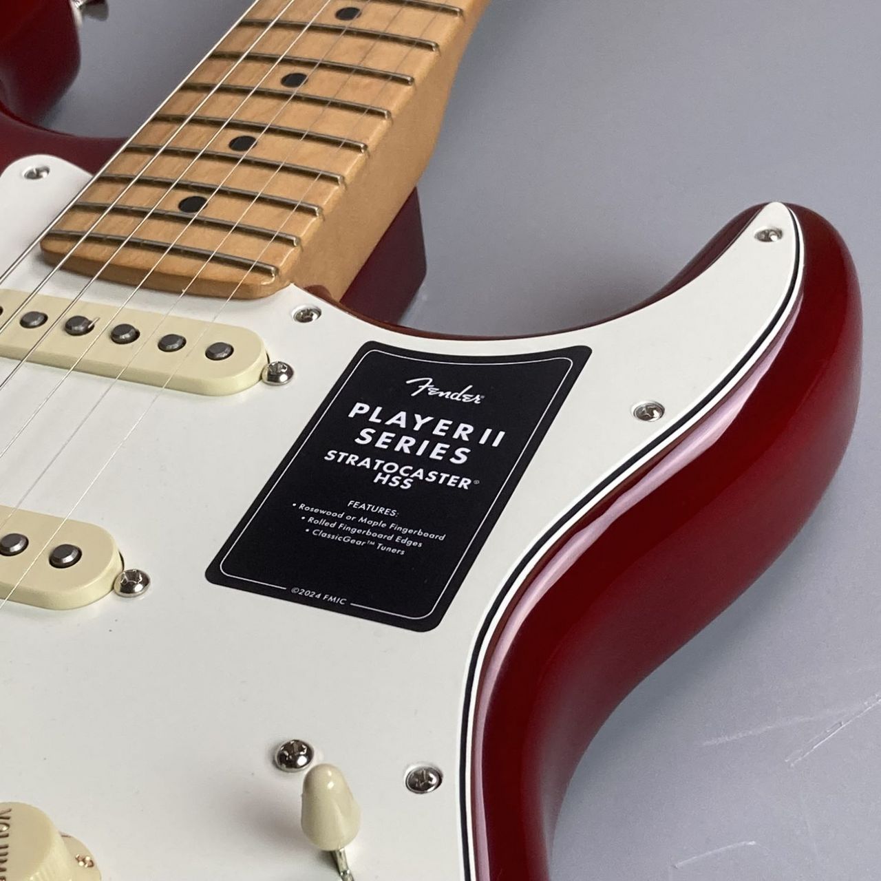 Fender Player II Stratocaster HSS Maple Aged Cherry Burst エレキ
