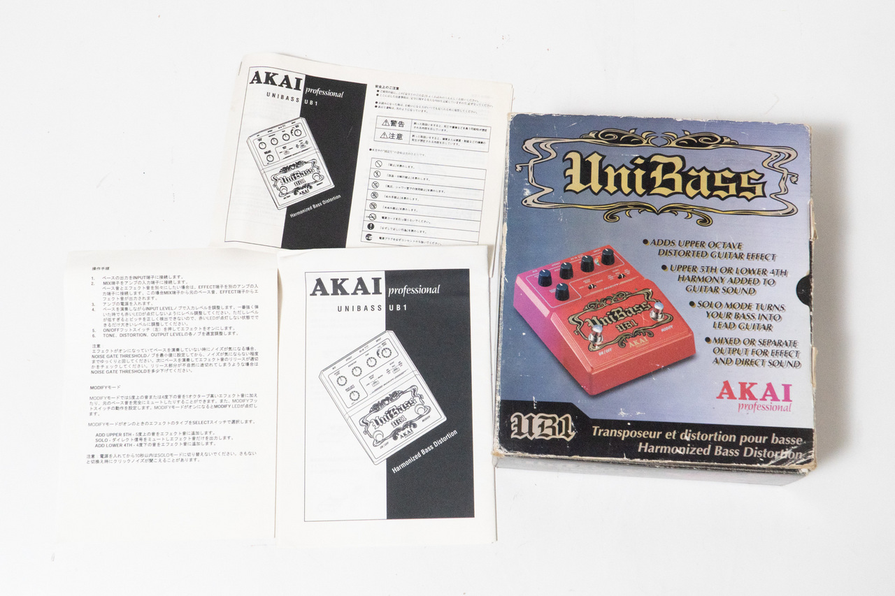 AKAI UB-1 Uni Bass【GIB横浜エフェクター館】（中古/送料無料）【楽器
