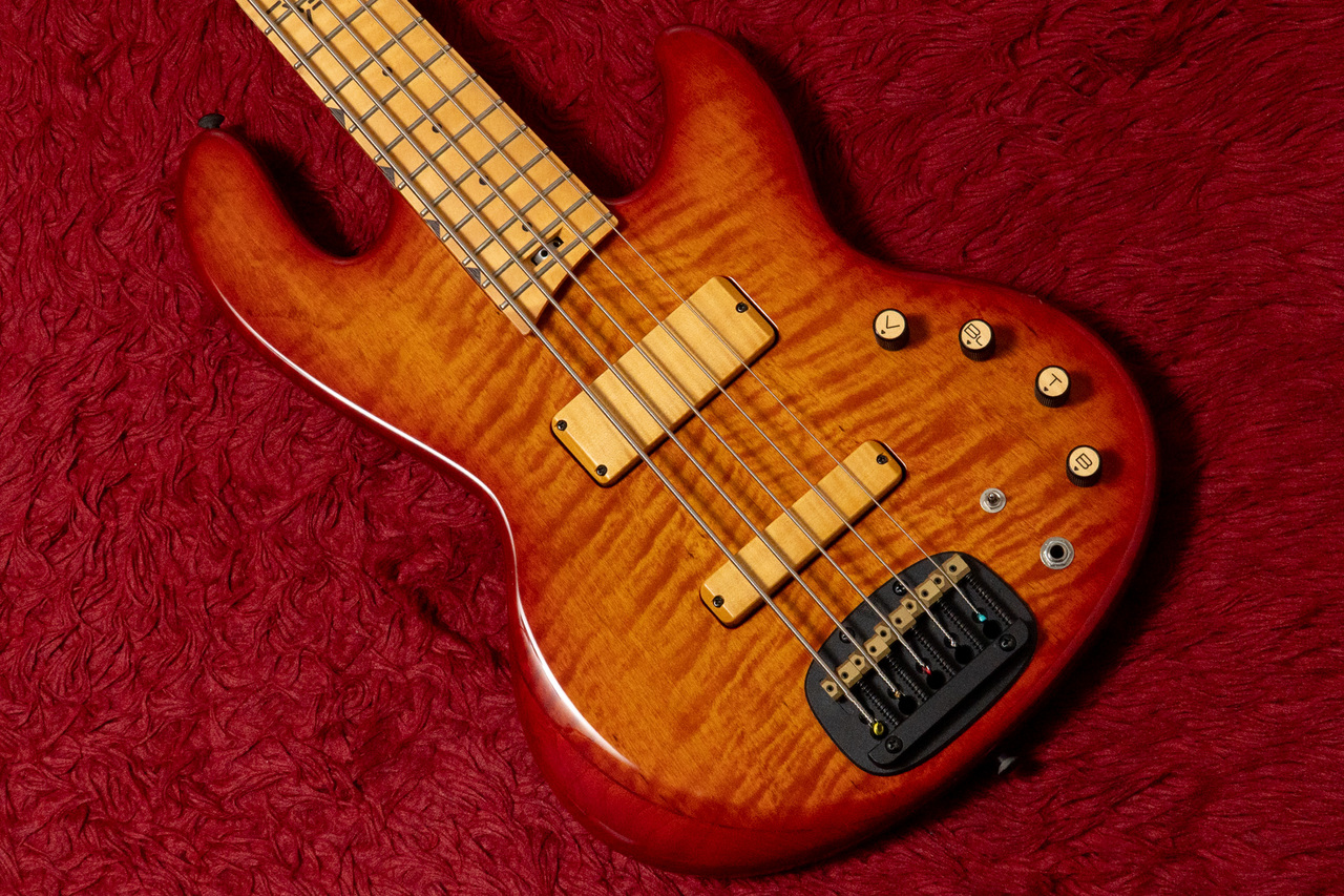 Valiant Guitars TNT5 Red Flame Maple 3.965kg #T21028【委託品