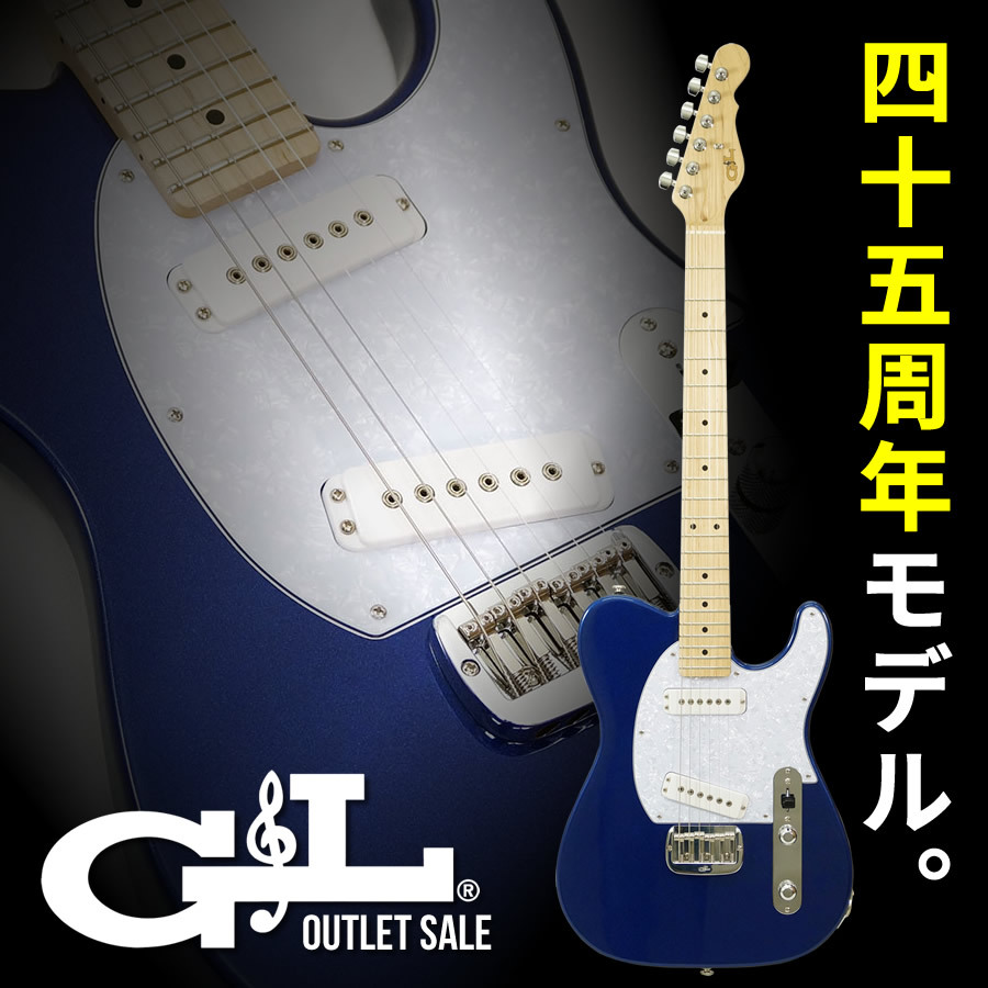 G&L ASAT Special - USA 正規認定書付 G&L USA 45th Anniversary Limited Edition ASAT Special (Sapphire