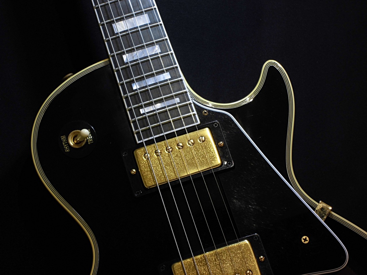 Gibson Custom Shop Murphy Lab 1968 Les Paul Custom Ebony Ultra