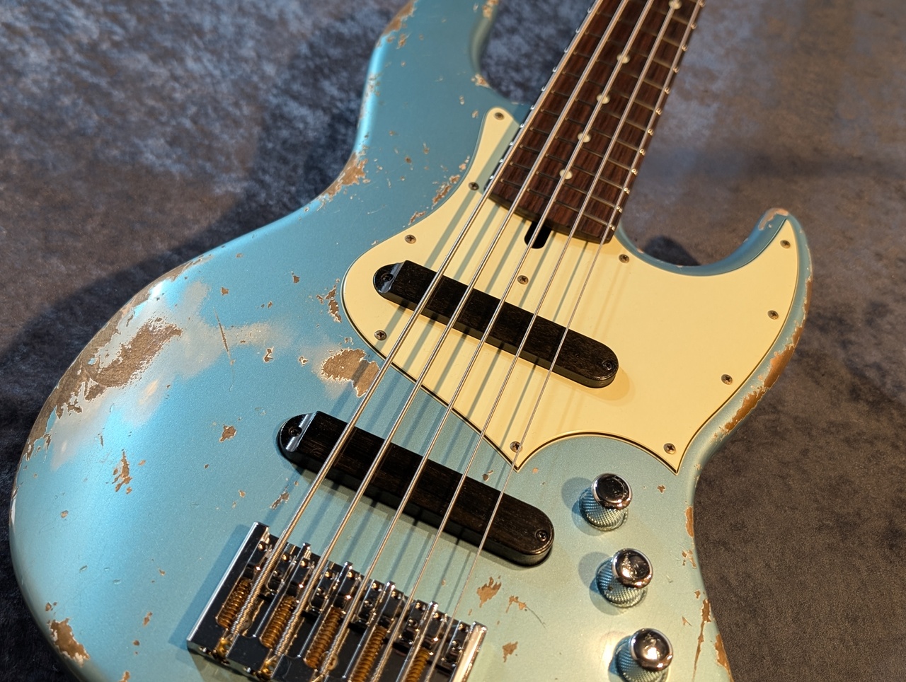 予約販売 Xotic XJ-1T 5st Alder/R -Ice Blue Metallic H.Aged MH-【4.35 ブランデー