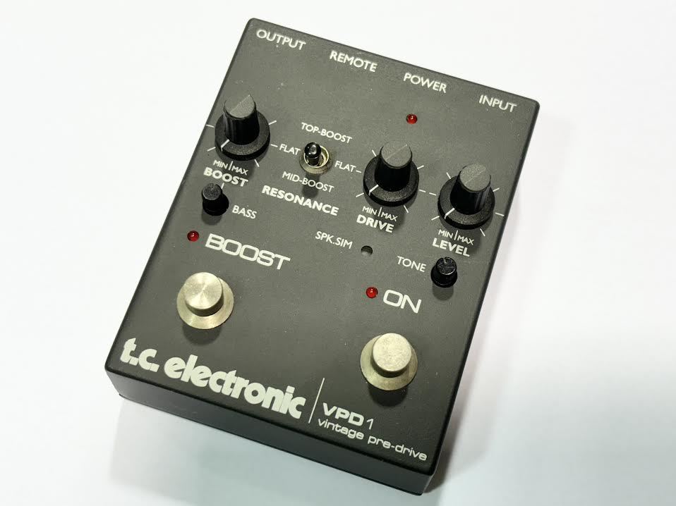 t.c. electronic VPD1 プリアンプ オーバードライブ t.c. electronic
