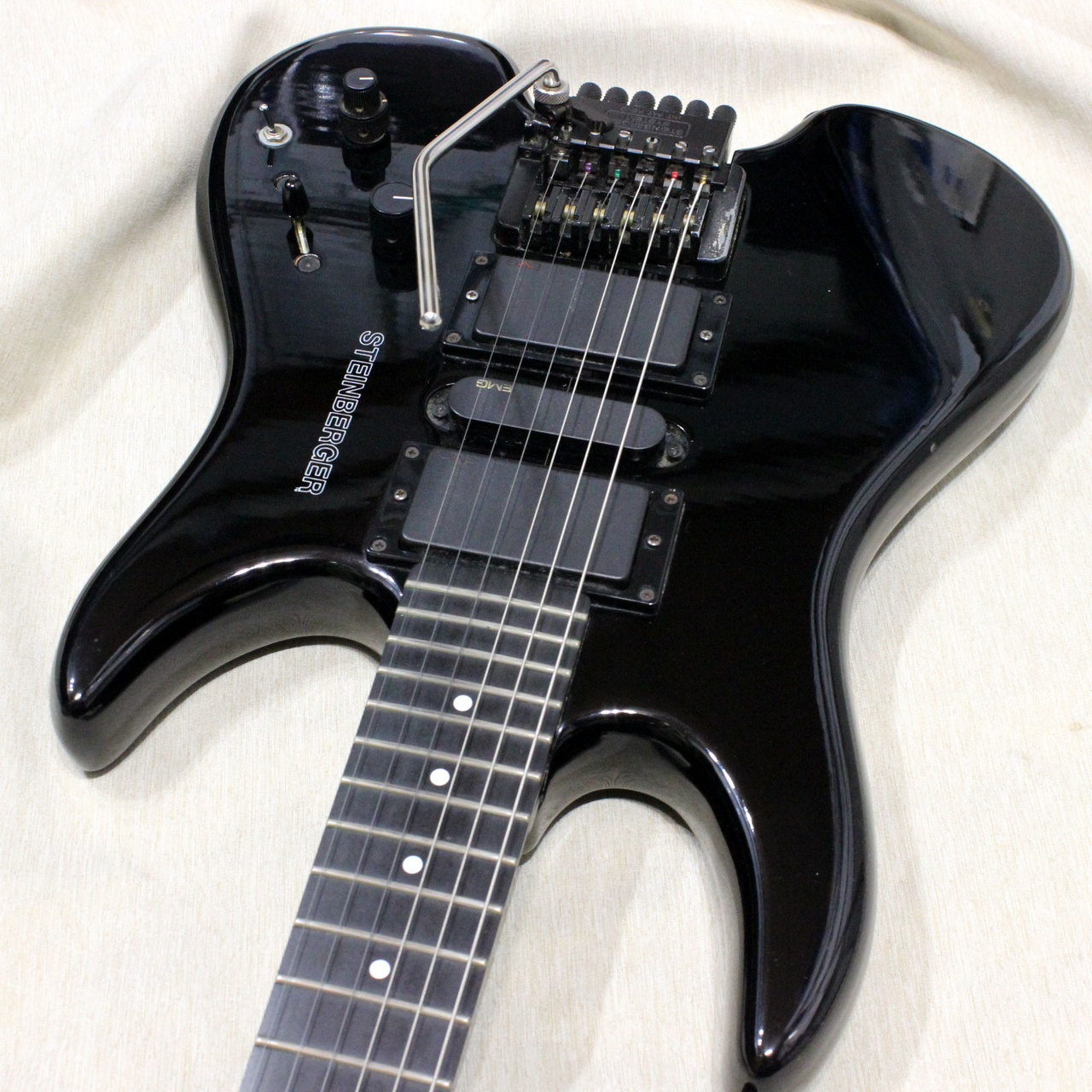 Steinberger USA GM7TA Black スタインバーガー トランス トレム 黒 