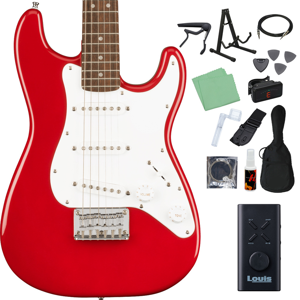 Squier by Fender Mini Stratocaster 初心者セット ヘッドホン
