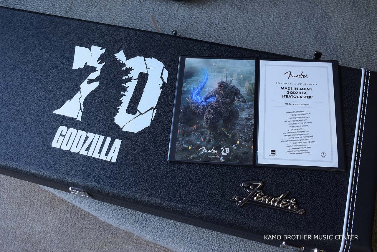 Fender Made in Japan Godzilla Stratocaster Godzilla Blue（新品