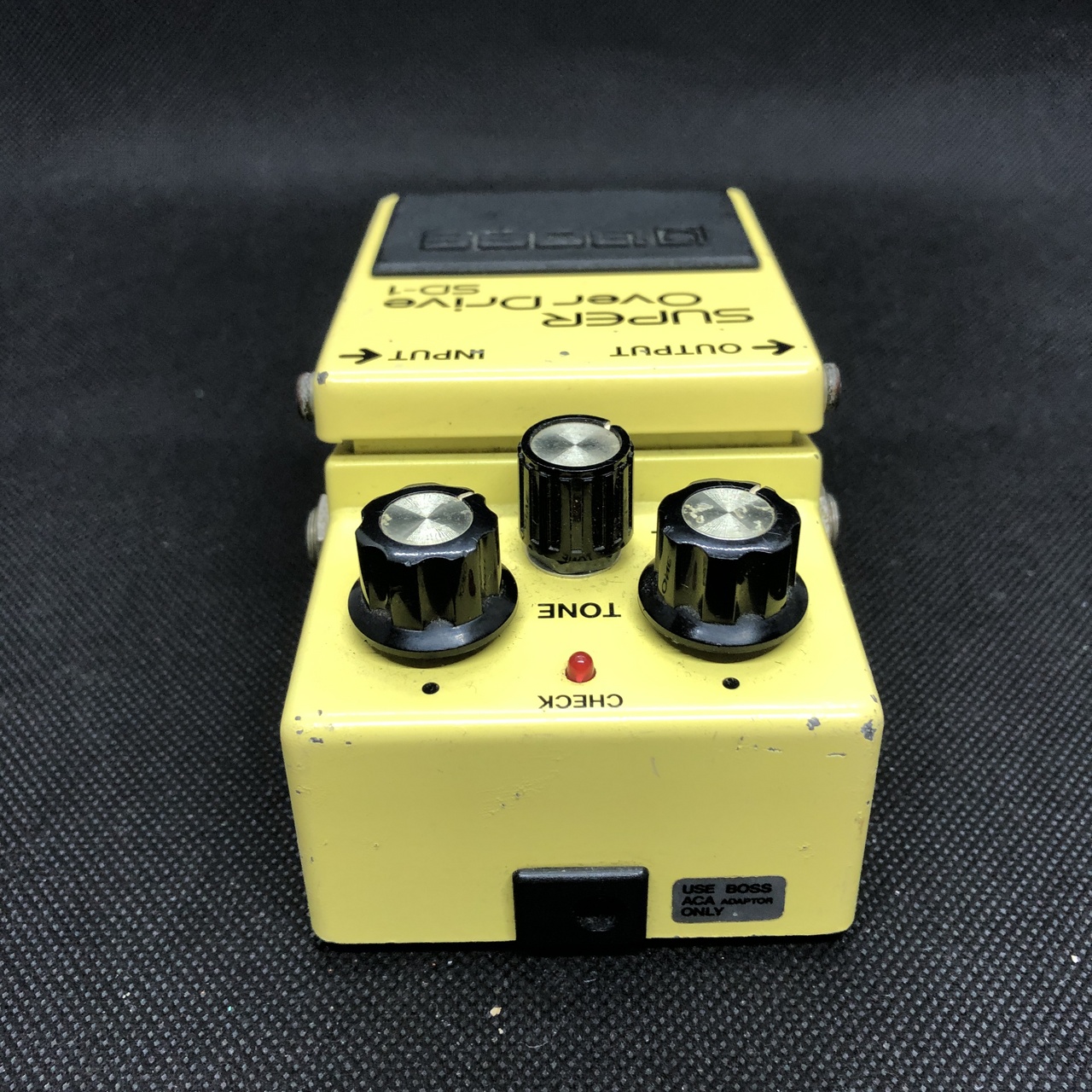 BOSS SD-1 ACA 数字6桁シリアル台湾製 BOSS SD-1 ACA電源 旧基板 日本製 1986年（ビンテージ/送料無料