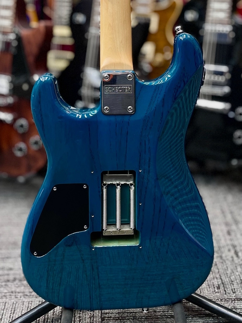 SCHECTER 【BIG SALE ! 】 ST-CTM-FRT ''Mod.'' -BKAQ/M (Black Aqua