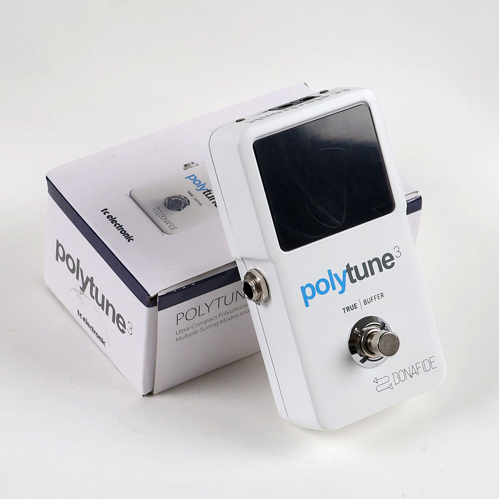 tc electronic polytune 3 　チューナー　used 良品 tc electronic 【中古】 tc electronic PolyTune 3 バッファー