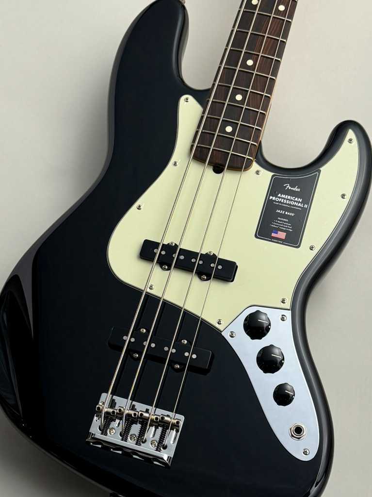 Fender USA American Professional Ⅱ Jazz Bass -Black/Rosewood ...