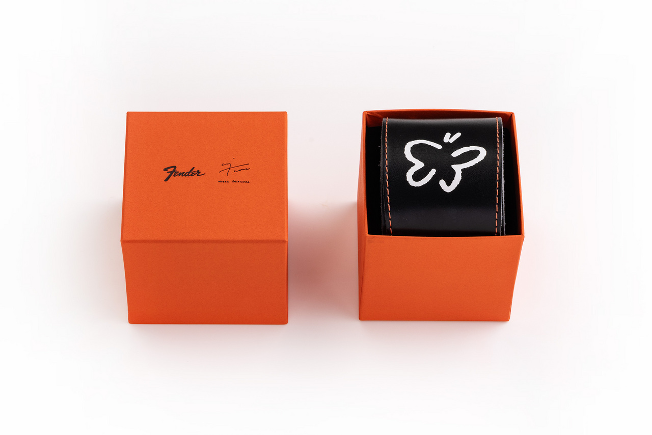 Fender Fender x Moeka Shiotsuka Signature Strap, Black【羊文学
