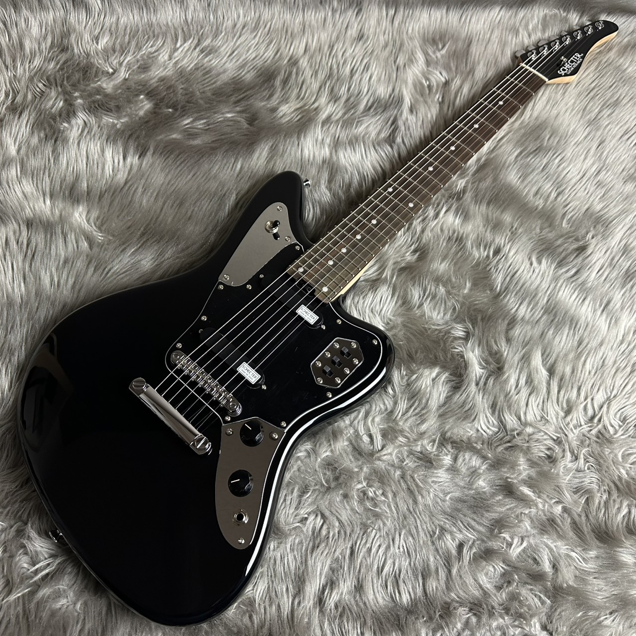 SCHECTER AR-07 -Black/MH 7弦【現物画像】【最大36回分割無金利