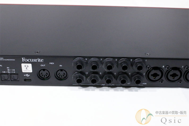 Scarlett 18i20 (gen.3) FOCUSRITE 美品 Focusriteの第三世代！新たな機能も搭載されたScarlett 18i20 3Gをご