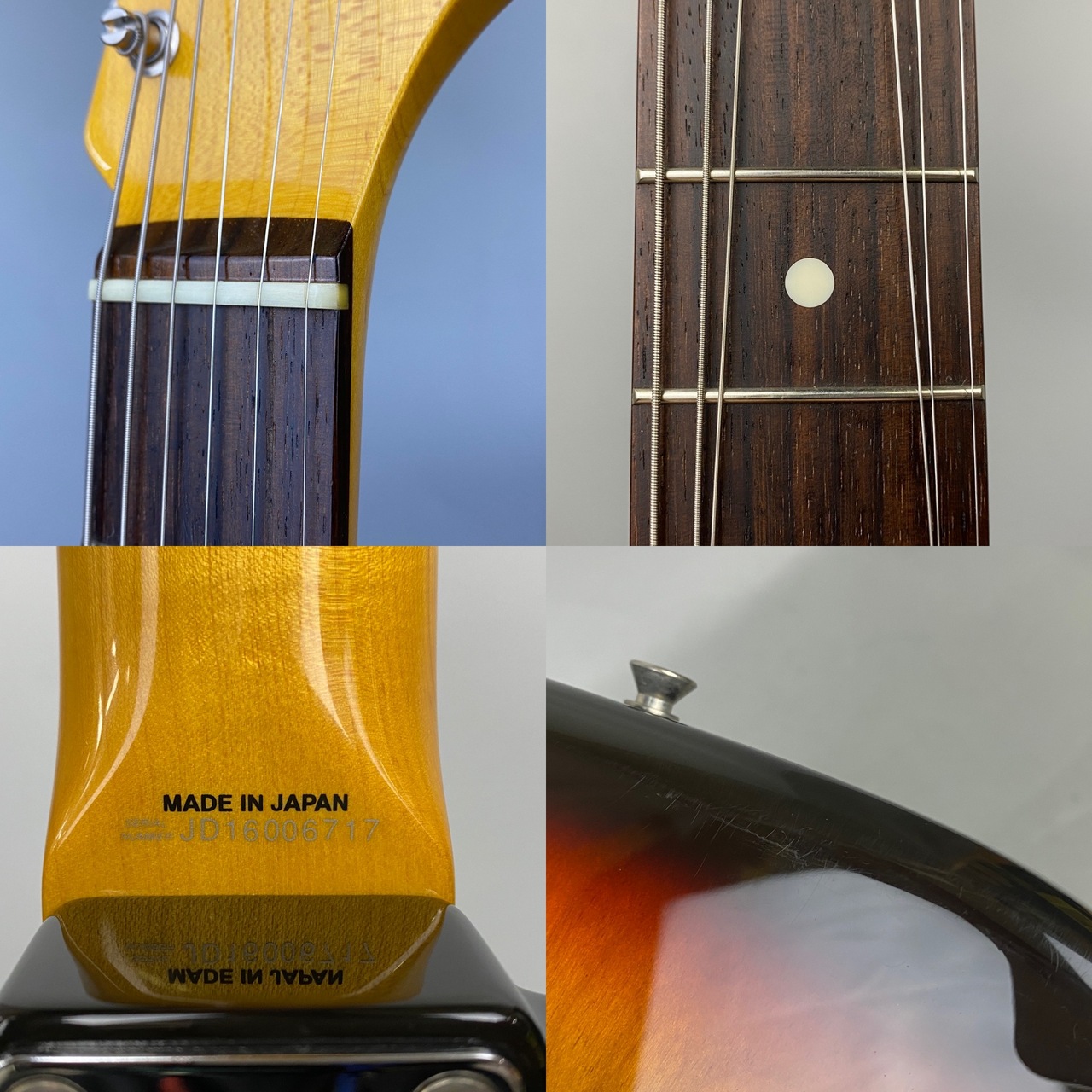 Fender Japan Exclusive Classic 60s Stratocaster TEX SPEC 3TS 2016