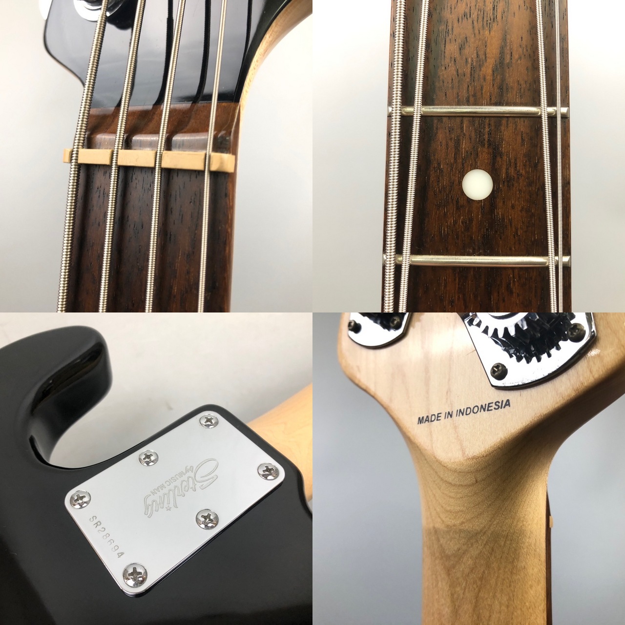 Sterling by MUSIC MAN RAY34 BLK Ash（中古/送料無料