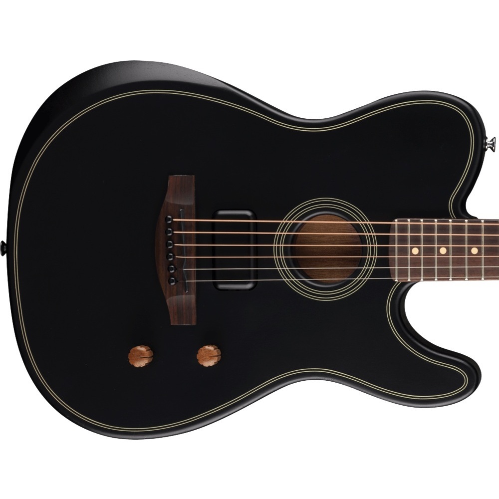 Fender Acoustasonic Standard Telecaster Black（新品特価/送料無料