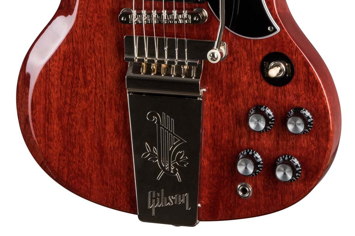 【なかなか美品！】Maestro by Gibson SG Gibson SG Standard '61 Faded Maestro Vibrola Electric Guitar