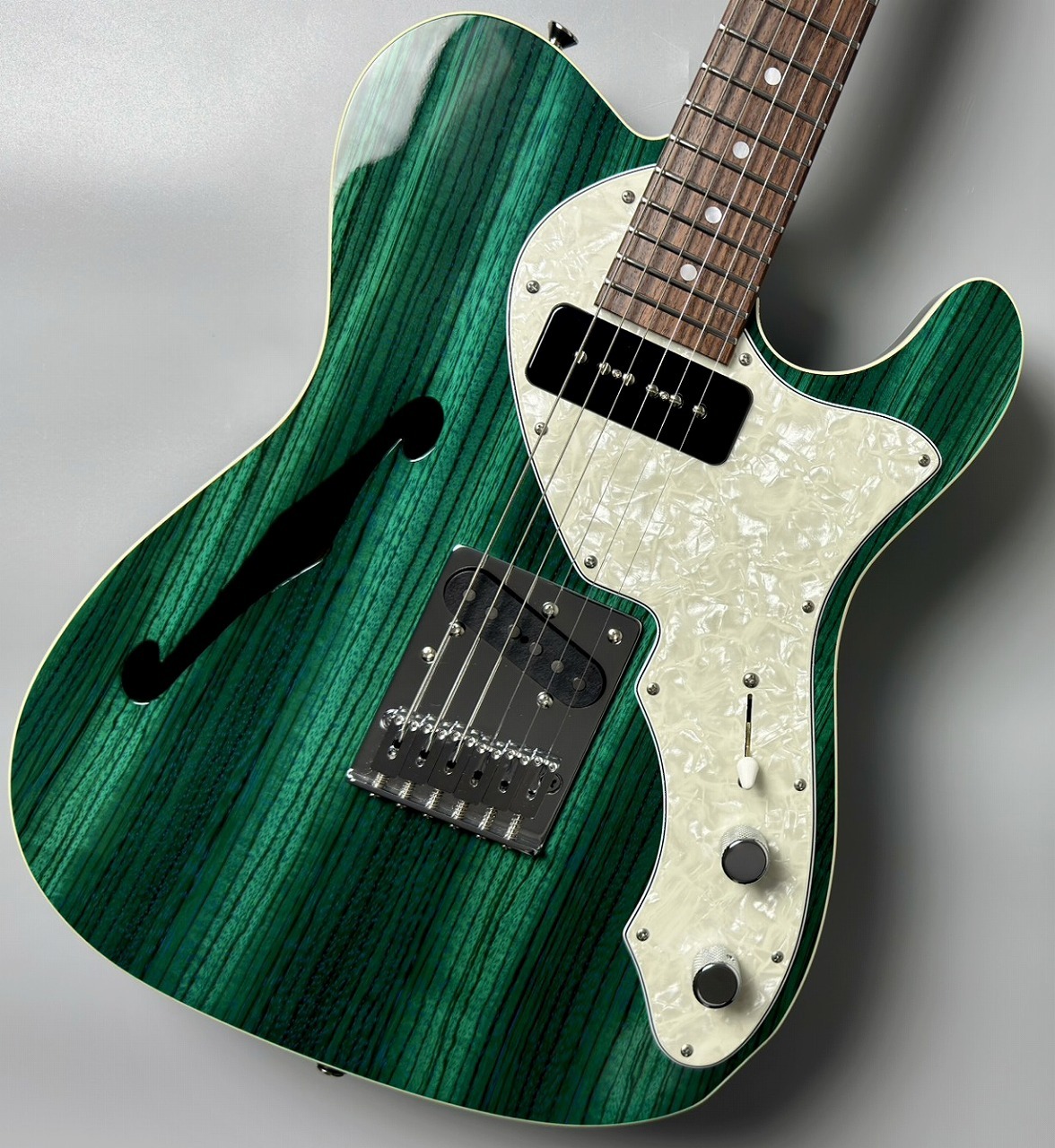 ギター FREEDOM / TE Green Pepper FREEDOM CUSTOM GUITAR RESEARCH C.S. TE Pepper Semi Hollow -Green