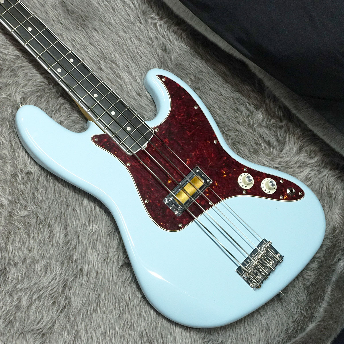 Fender Gold Foil Jazz Bass EB Sonic Blue