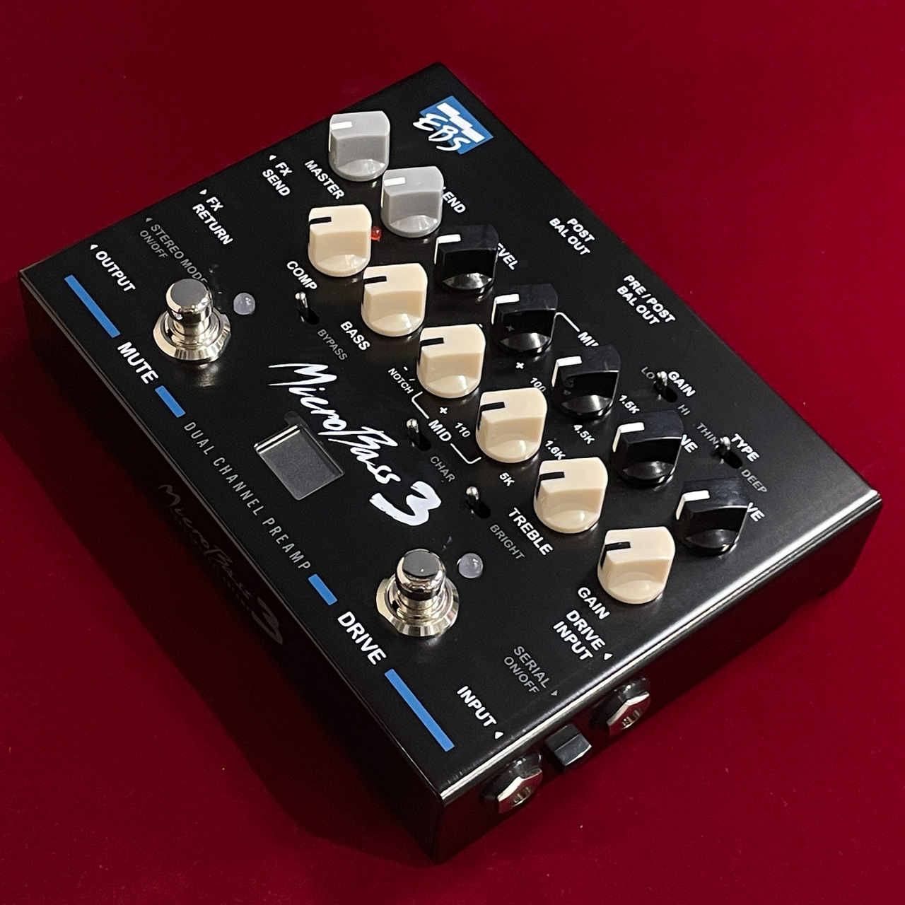 EBS MicroBass 3 【展示特価】【送料無料】【多機能ベースプリアンプ