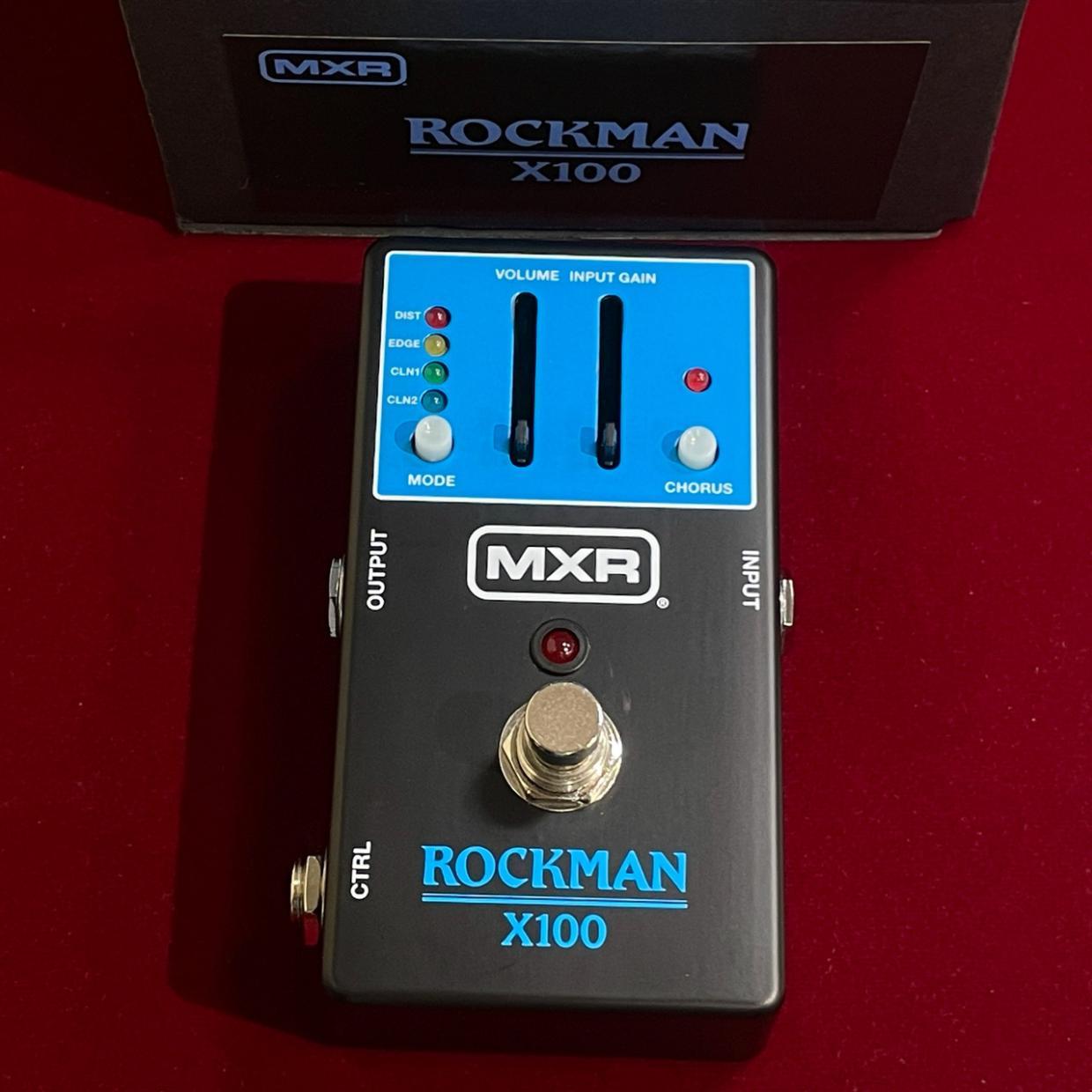 MXR MX100 Rockman X100 Analog Tone Processor【あのサウンドを再現
