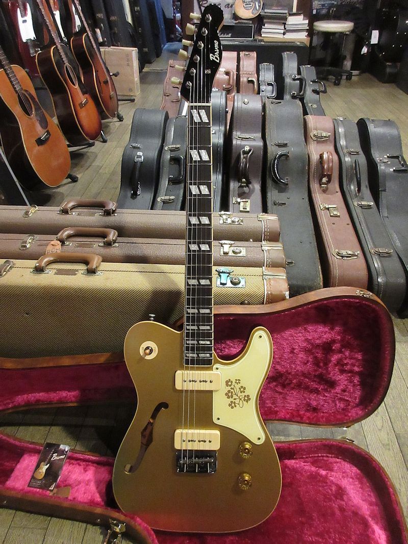 Bruno TN-295 エレキギター 本体 ゴールド BRUNO TN-295（中古）【楽器検索デジマート】
