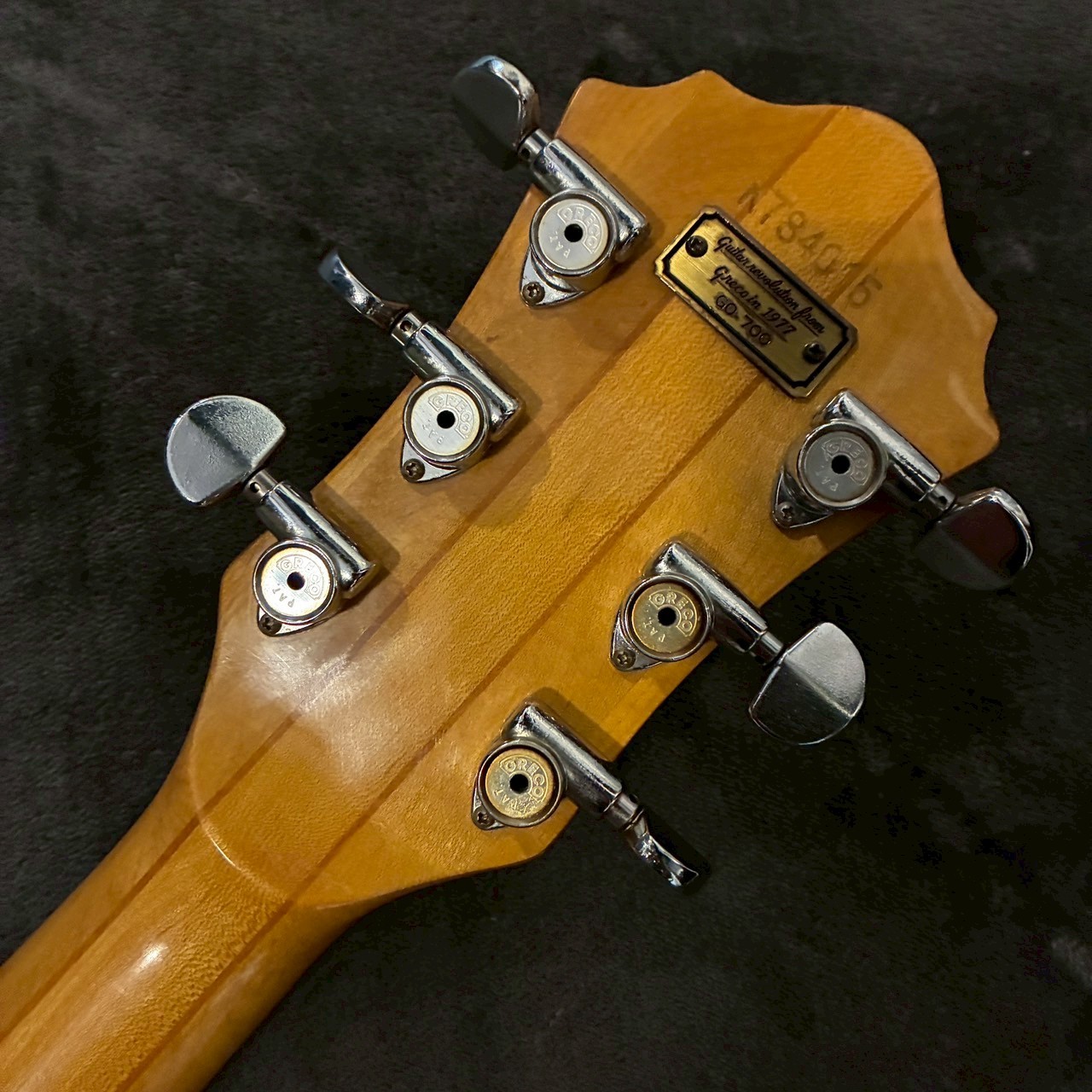 Greco GO II750 富士弦製 スルーネック 1979年＋ハードケース Greco GO II750 富士弦製 スルーネック 1979年＋ハードケース