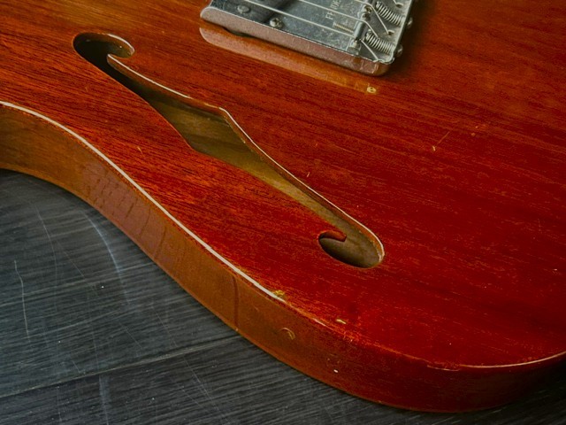 Fender Mexico Telecaster Thinline LINDY FRALIN PU（中古）【楽器